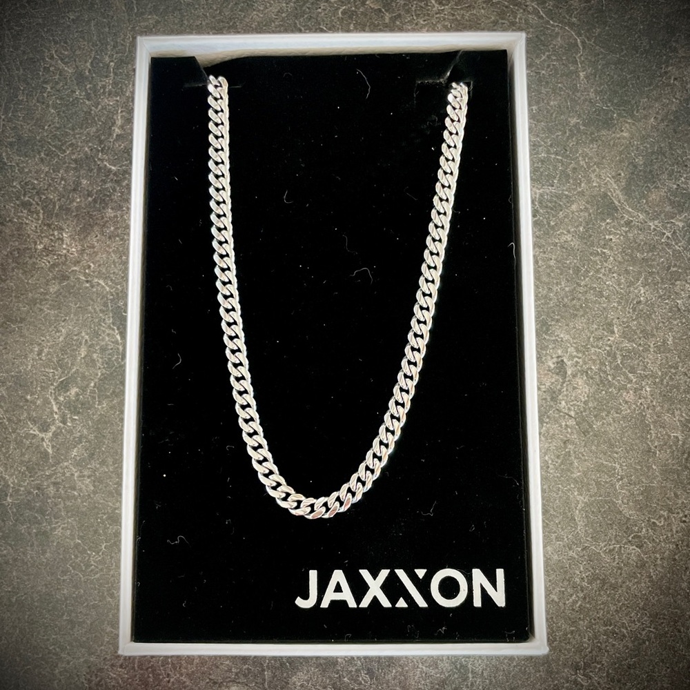 JAXXON Silver Chain Necklace